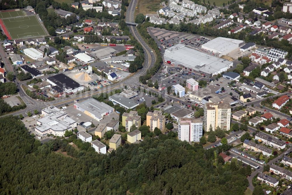 Luftbild Taunusstein - Stadtteil im Stadtgebiet in Taunusstein im Bundesland Hessen