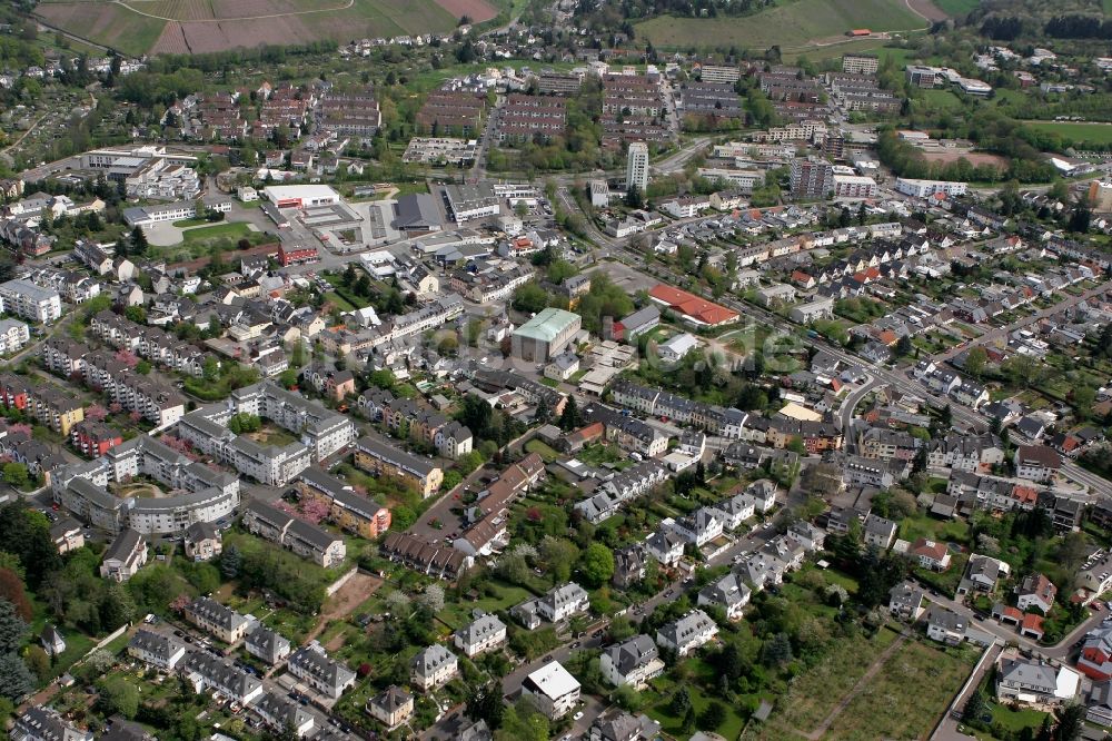 Trier Trier-Süd von oben - Stadtteil Trier-Süd in Trier im Bundesland Rheinland-Pfalz