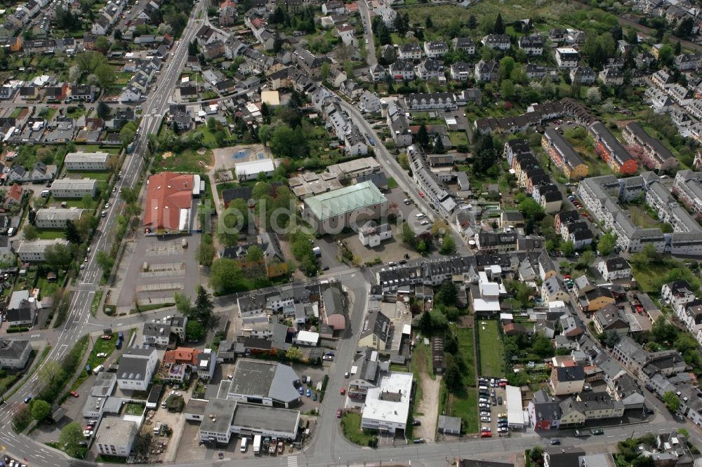 Trier Trier-Süd von oben - Stadtteil Trier-Süd in Trier im Bundesland Rheinland-Pfalz