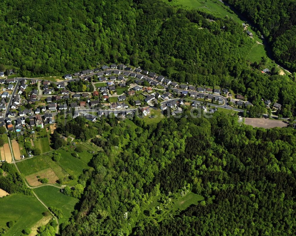 Luftaufnahme Remagen Unkelbach - Stadtteil Unkelbach in Remagen im Bundesland Rheinland-Pfalz