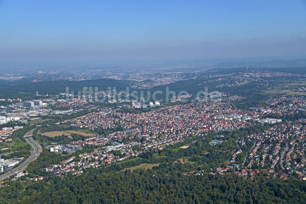 Luftaufnahme Stuttgart - Stadtteil Vaihingen im Stadtgebiet in Stuttgart im Bundesland Baden-Württemberg