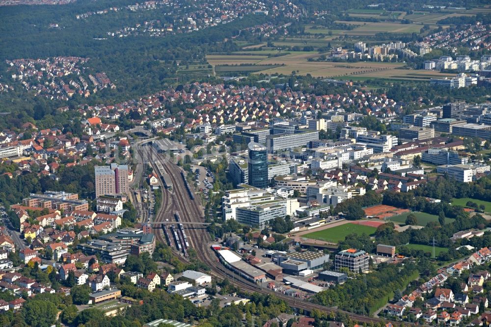 Luftbild Stuttgart - Stadtteil Vaihingen im Stadtgebiet in Stuttgart im Bundesland Baden-Württemberg