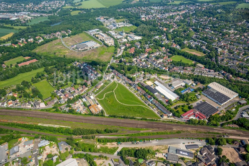 Bochum von oben - Stadtteil Werne im Stadtgebiet im Ortsteil Werne in