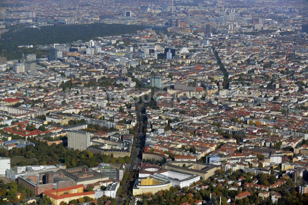 Luftbild Berlin - Stadtteil Wilmersdorf im Stadtgebiet in Berlin