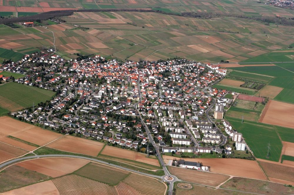 Bad Kreuznach aus der Vogelperspektive: Stadtteil Winzenheim in Bad Kreuznach im Bundesland Rheinland-Pfalz