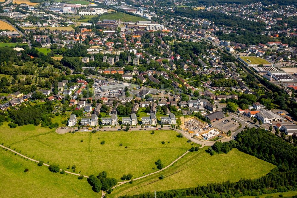 Luftbild Witten - Stadtteilansicht von Annen in Witten im Bundesland Nordrhein-Westfalen