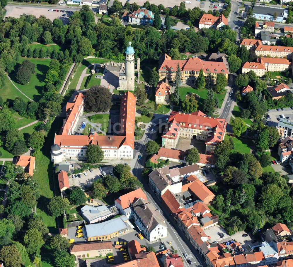 Arnstadt aus der Vogelperspektive: Stadtteilansicht Arnstadt in Thüringen