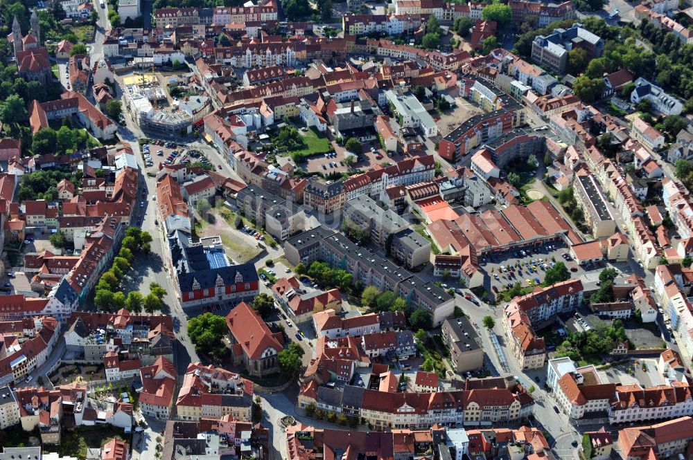 Luftaufnahme Arnstadt - Stadtteilansicht Arnstadt in Thüringen