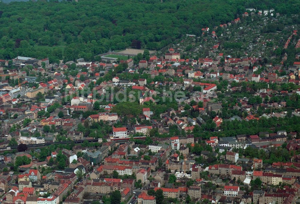 Luftbild Potsdam Babelsberg - Stadtteilansicht von Babelsberg in Potsdam im Bundesland Brandenburg