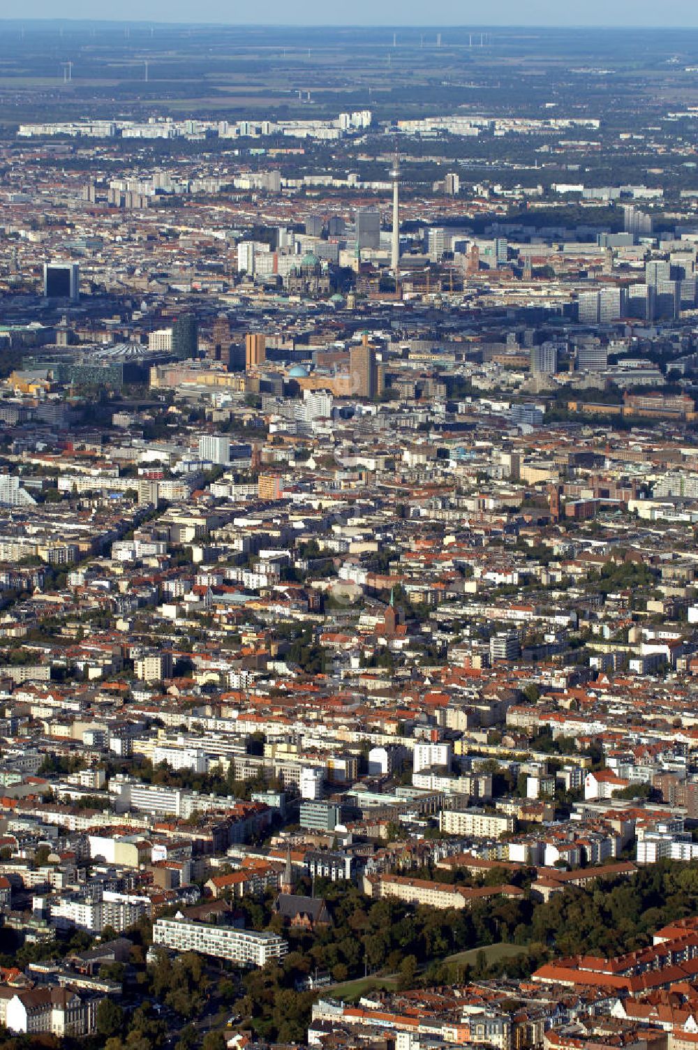 Berlin von oben - Stadtteilansicht Berlin-Schöneberg