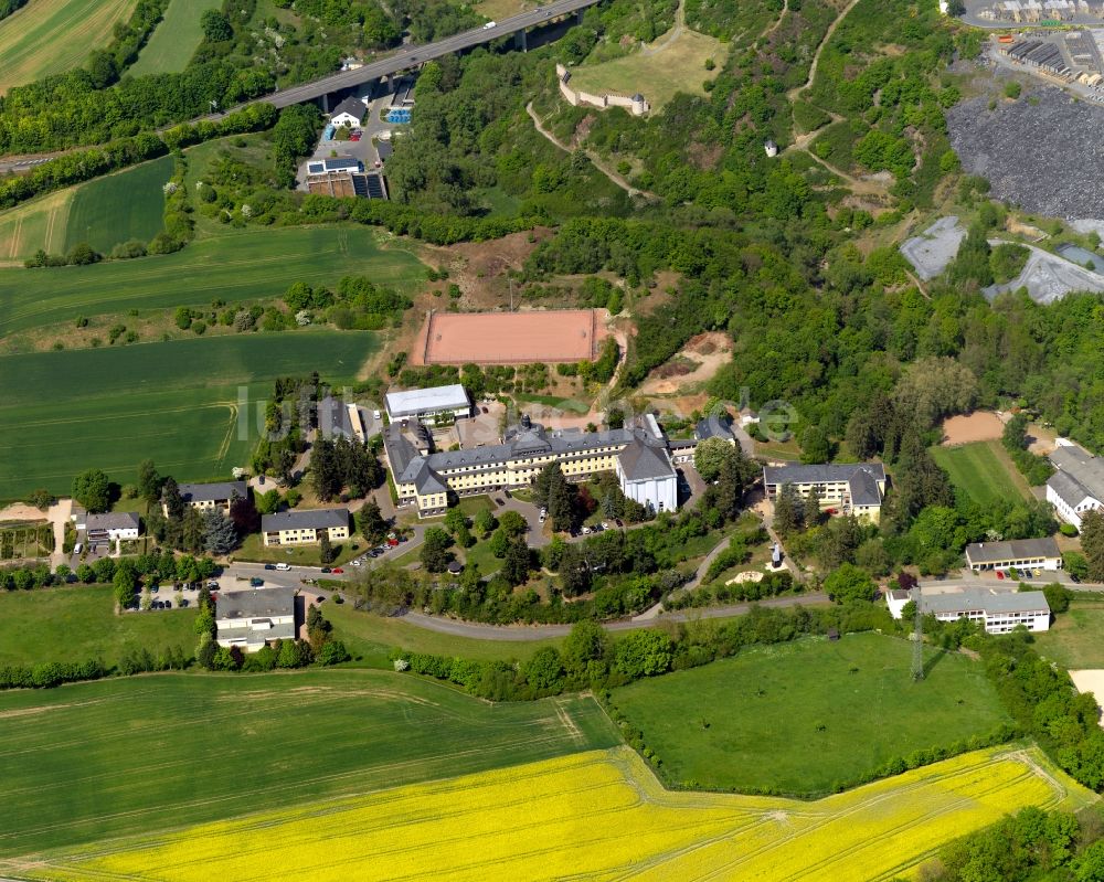 Mayen aus der Vogelperspektive: Stadtteilansicht von Bernhardshof in Mayen im Bundesland Rheinland-Pfalz