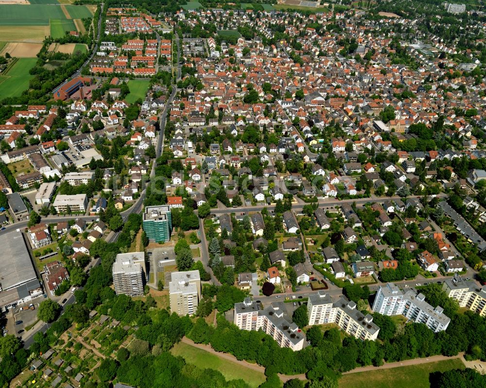 Mainz aus der Vogelperspektive: Stadtteilansicht von Bretzenheim in Mainz im Bundesland Rheinland-Pfalz