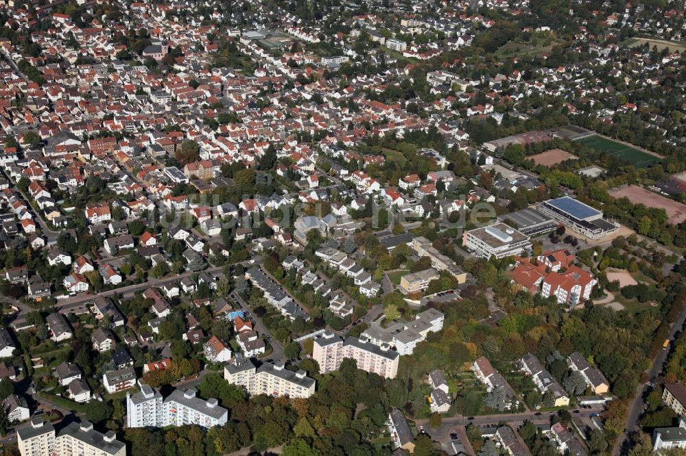 Mainz von oben - Stadtteilansicht von Bretzenheim in Mainz im Bundesland Rheinland-Pfalz