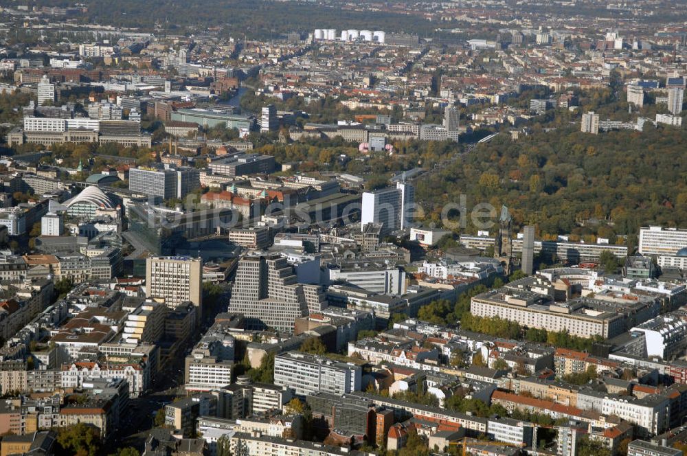 Luftbild Berlin - Stadtteilansicht Charlottenburg