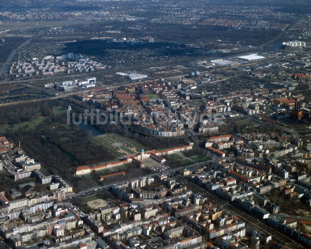 Luftbild Berlin - Stadtteilansicht von Charlottenburg in Berlin