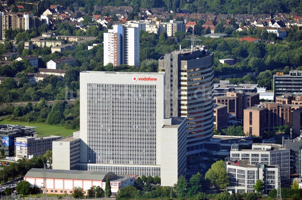 Eschborn aus der Vogelperspektive: Stadtteilansicht von Eschborn