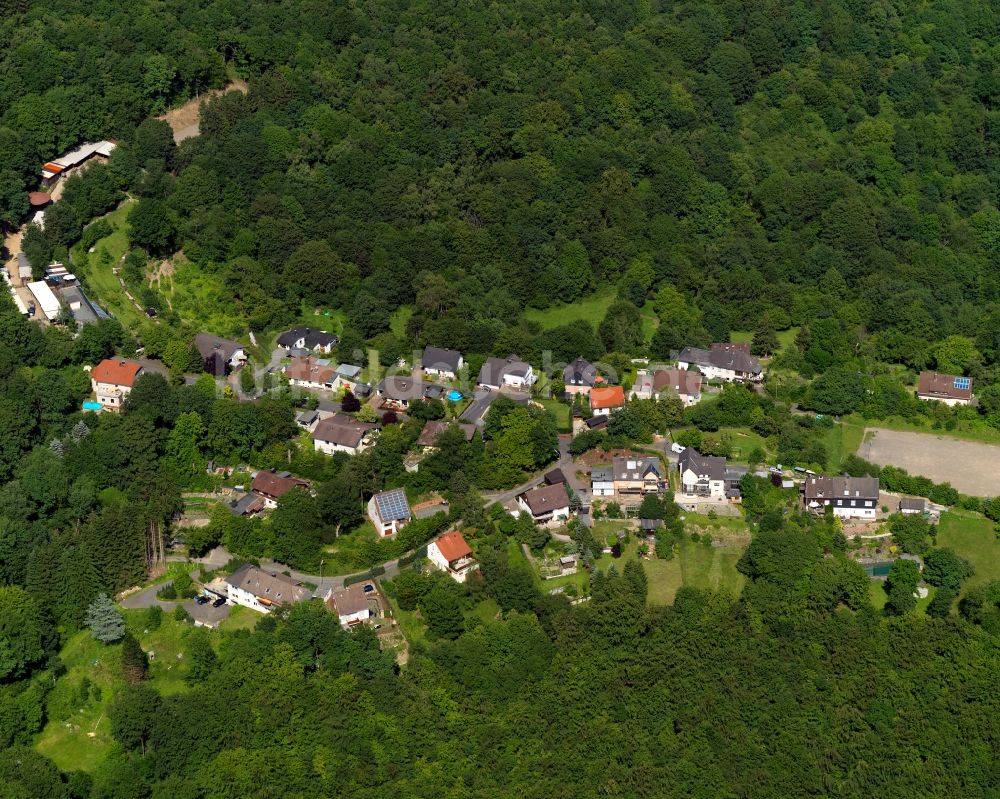 Luftbild Kirchen (Sieg) - Stadtteilansicht von Freusburg im Bundesland Rheinland-Pfalz