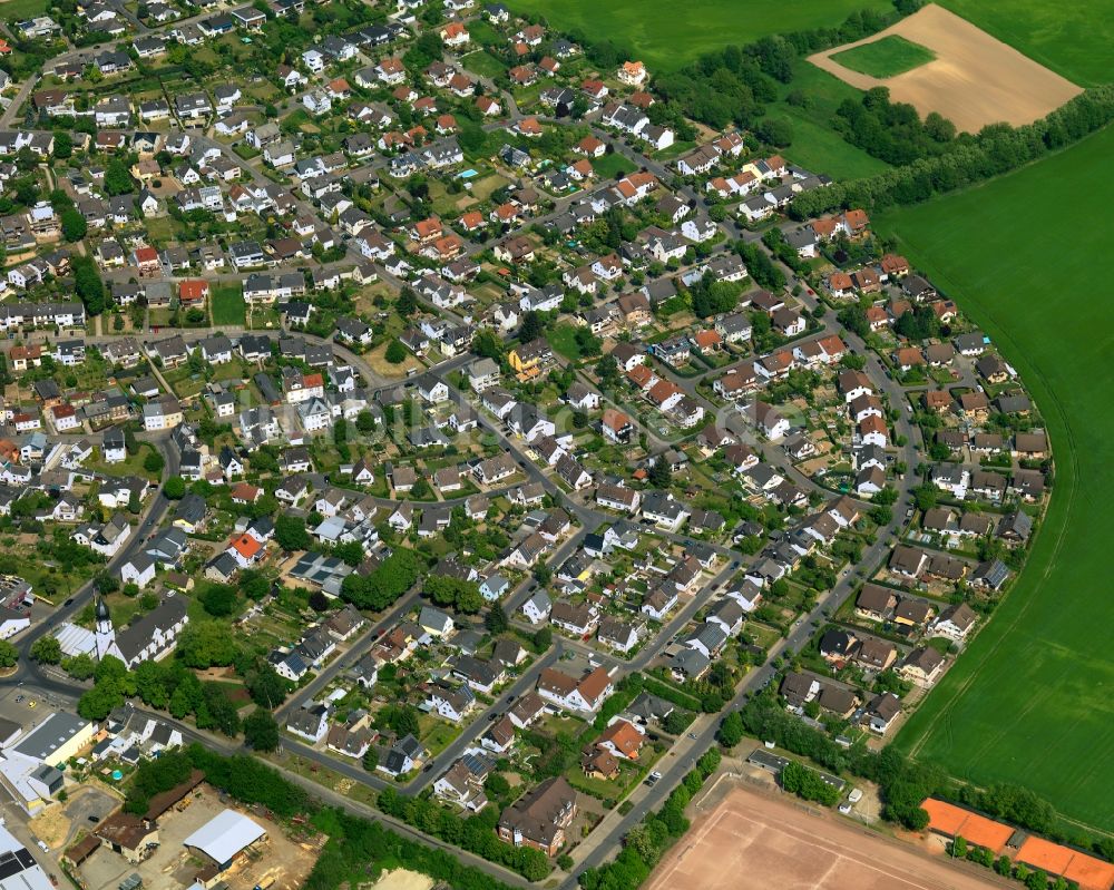 Luftaufnahme Neuwied - Stadtteilansicht von Gladbach in Neuwied im Bundesland Rheinland-Pfalz