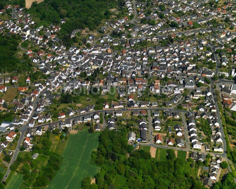 Neuwied aus der Vogelperspektive: Stadtteilansicht von Gladbach in Neuwied im Bundesland Rheinland-Pfalz