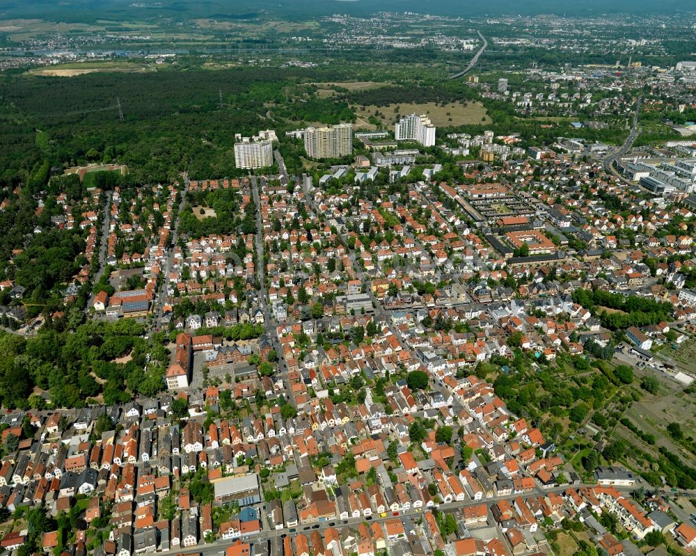 Luftbild Mainz - Stadtteilansicht von Gonsenheim in Mainz im Bundesland Rheinland-Pfalz