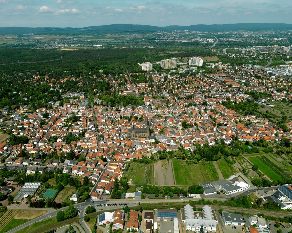 Luftbild Mainz - Stadtteilansicht von Gonsenheim in Mainz im Bundesland Rheinland-Pfalz