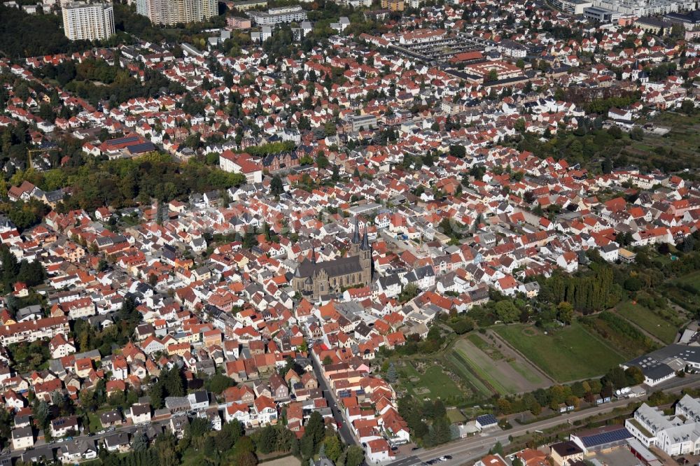 Luftbild Mainz - Stadtteilansicht von Gonsenheim in Mainz im Bundesland Rheinland-Pfalz