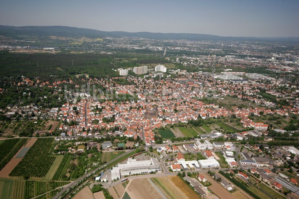 Luftbild Mainz - Stadtteilansicht von Gonsenheim in Mainz im Bundesland Rheinland-Pfalz