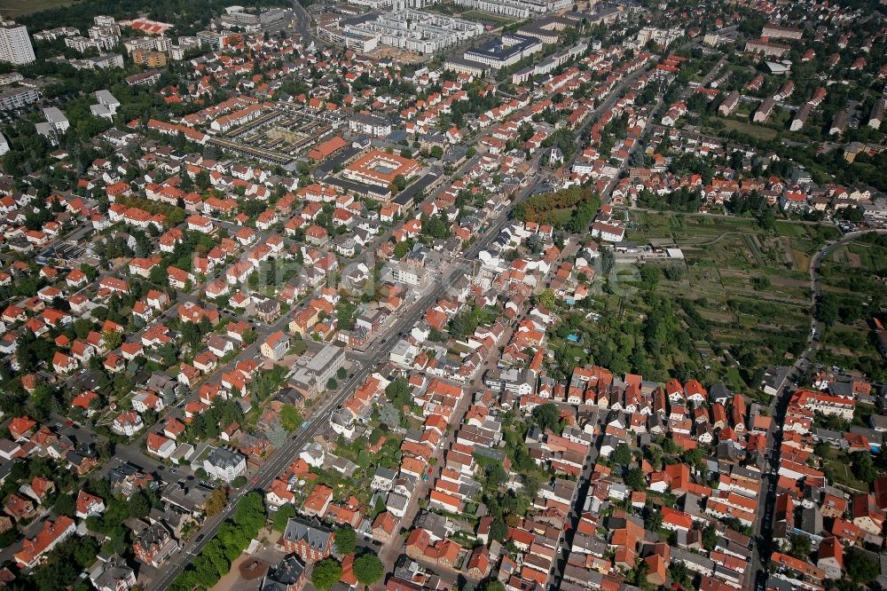 Mainz aus der Vogelperspektive: Stadtteilansicht von Gonsenheim in Mainz im Bundesland Rheinland-Pfalz