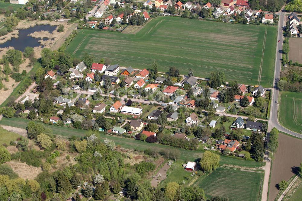 Luftbild Mötzlich / Halle Saale - Stadtteilansicht Halle - Mötzlich