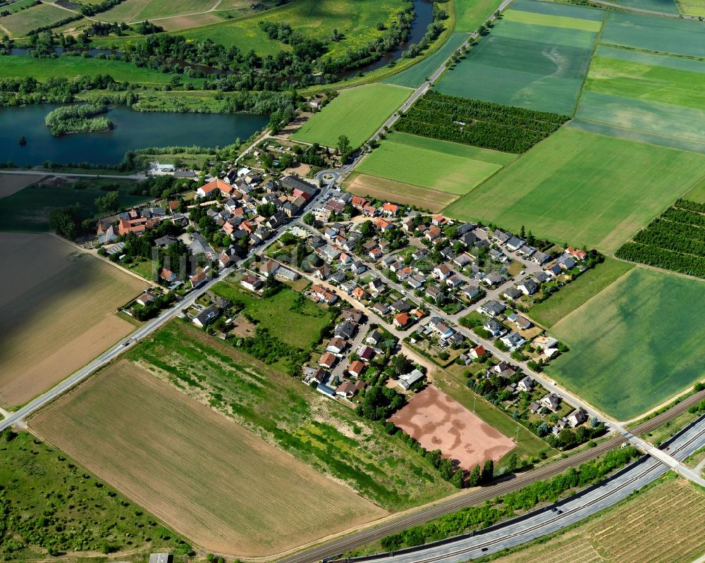 Bad Kreuznach Ippesheim von oben - Stadtteilansicht von Ippesheim in Bad Kreuznach im Bundesland Rheinland-Pfalz