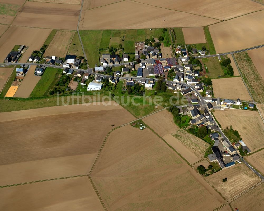 Polch aus der Vogelperspektive: Stadtteilansicht von Kaan in Polch im Bundesland Rheinland-Pfalz