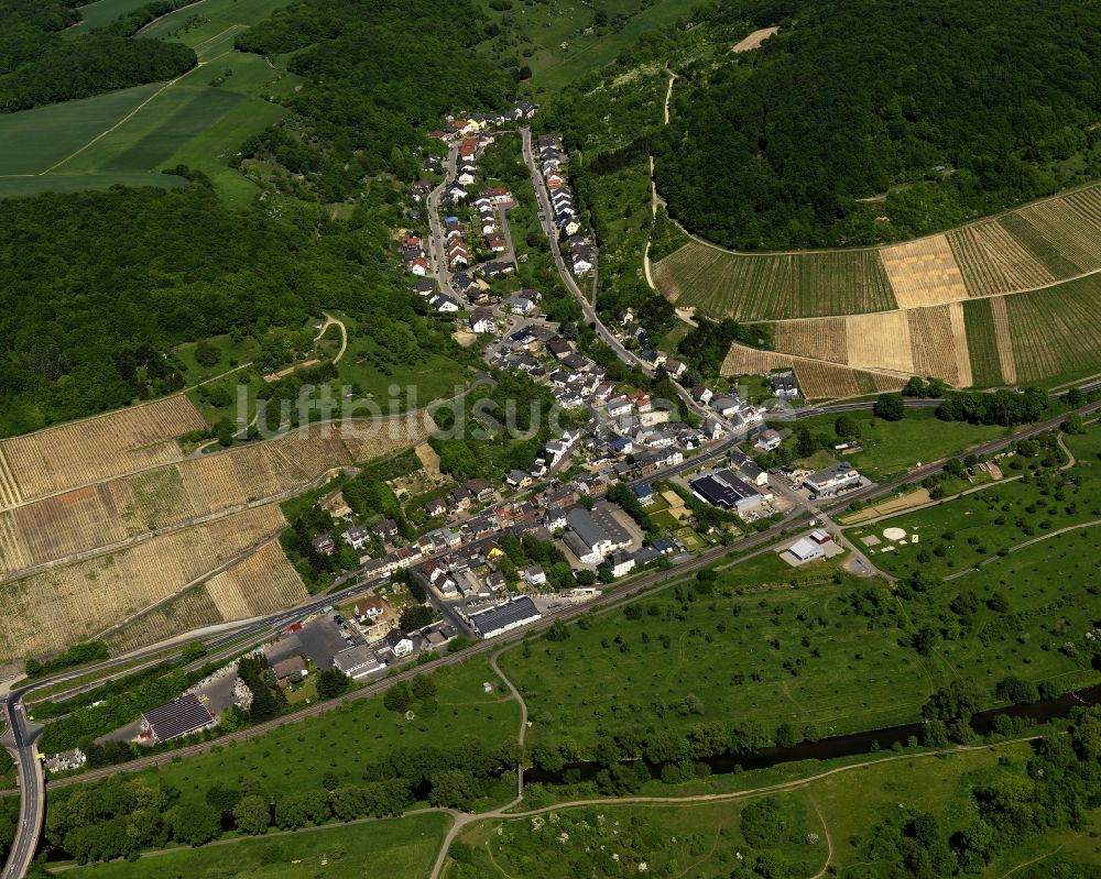 Luftbild Bad Neuenahr-Ahrweiler - Stadtteilansicht von Lohrsdorf in Bad Neuenahr-Ahrweiler im Bundesland Rheinland-Pfalz