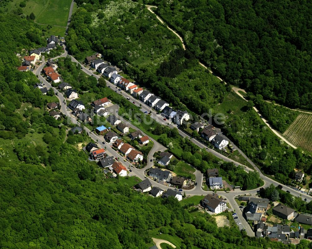 Bad Neuenahr-Ahrweiler von oben - Stadtteilansicht von Lohrsdorf in Bad Neuenahr-Ahrweiler im Bundesland Rheinland-Pfalz