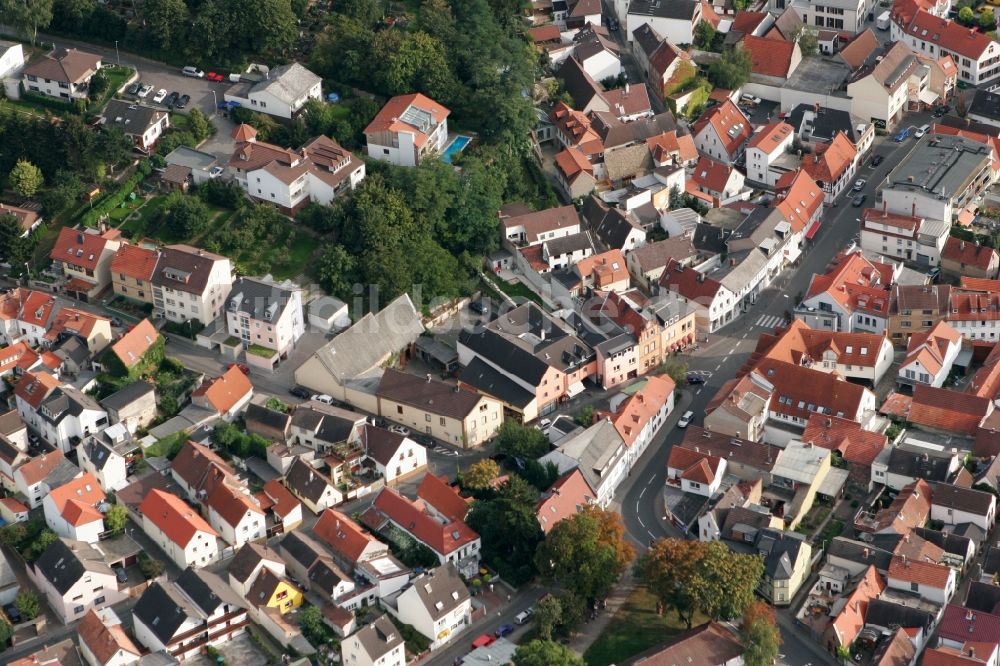 Luftaufnahme Mainz - Stadtteilansicht von Mainz Hechtsheim im Bundesland Rheinland-Pfalz