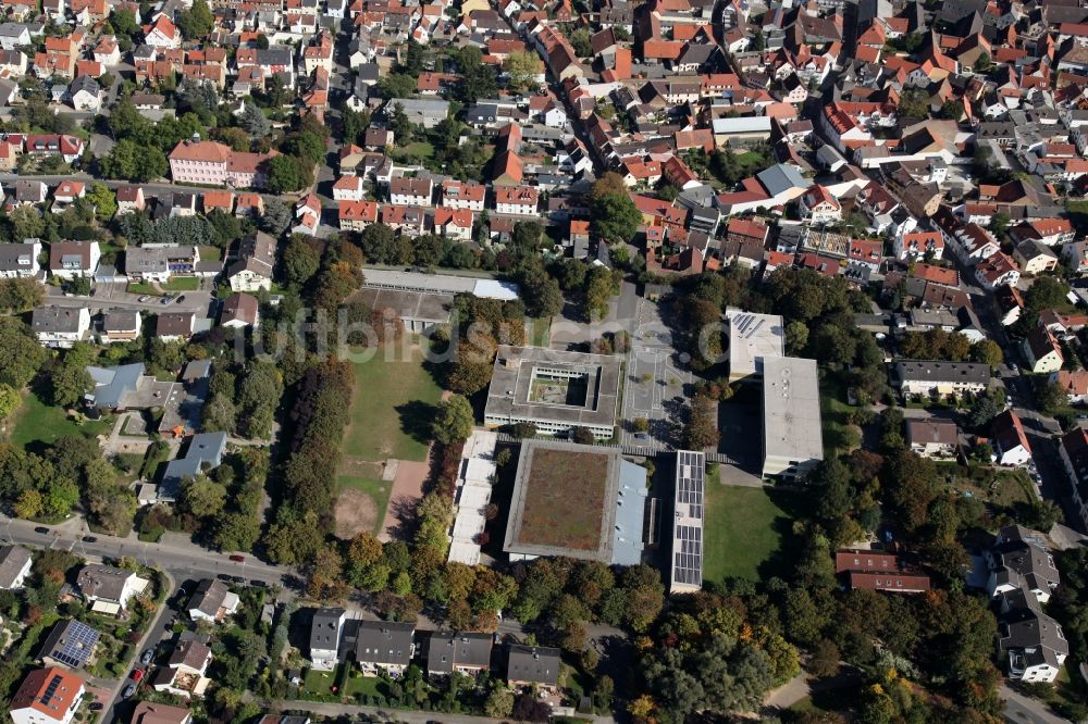 Mainz aus der Vogelperspektive: Stadtteilansicht von Mainz Hechtsheim im Bundesland Rheinland-Pfalz