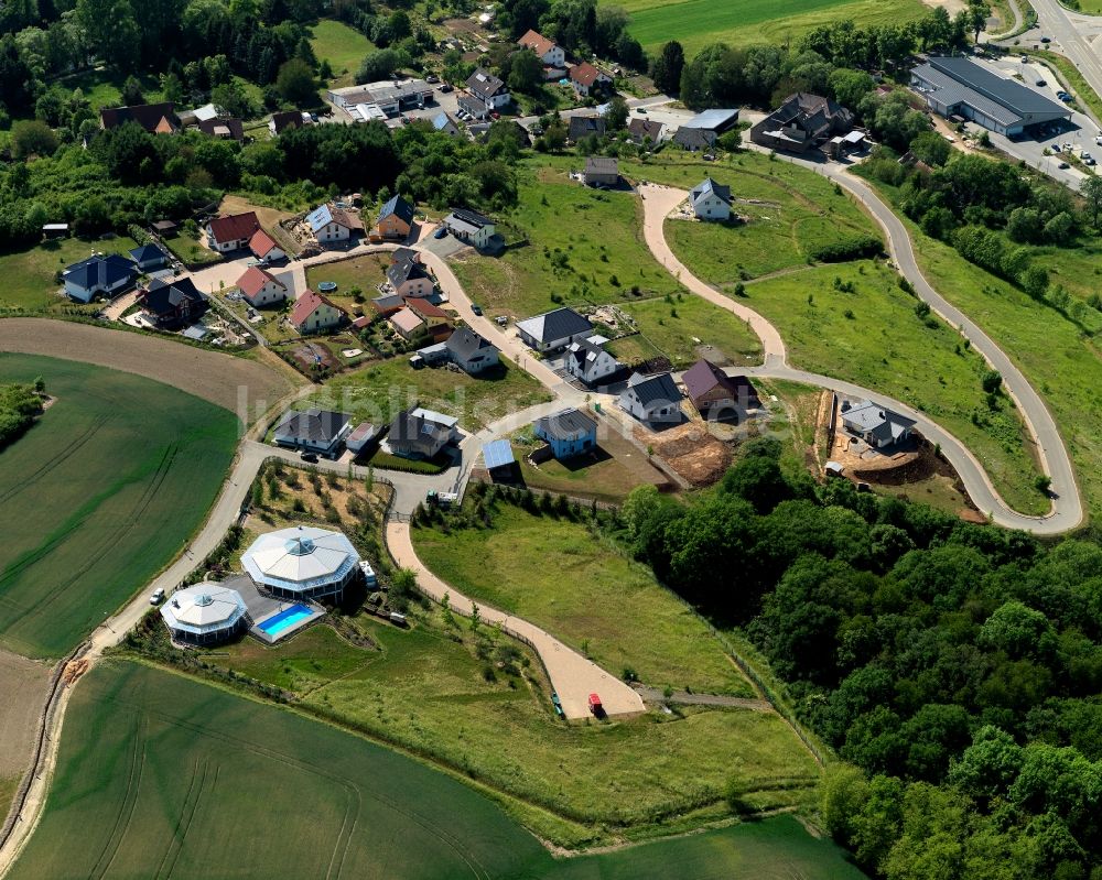 Meisenheim aus der Vogelperspektive: Stadtteilansicht von Meisenheim im Bundesland Rheinland-Pfalz