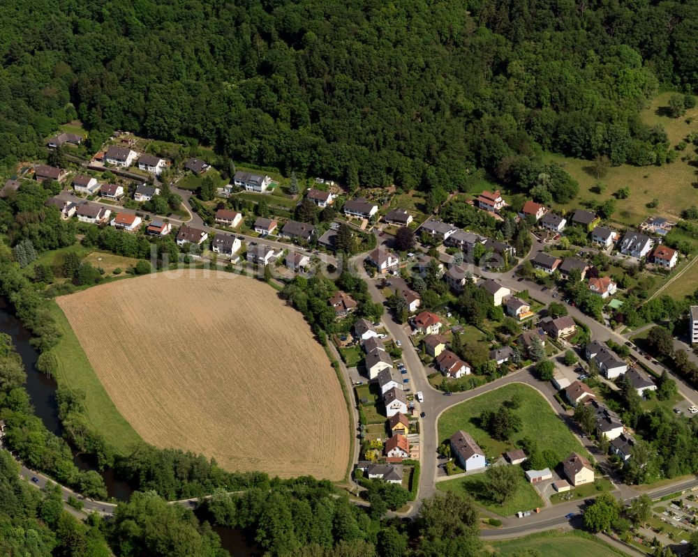 Luftaufnahme Meisenheim - Stadtteilansicht von Meisenheim im Bundesland Rheinland-Pfalz