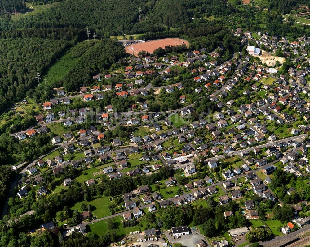 Luftbild Mudersbach-Birken - Stadtteilansicht von Mudersbach in Kirchen (Sieg) im Bundesland Rheinland-Pfalz