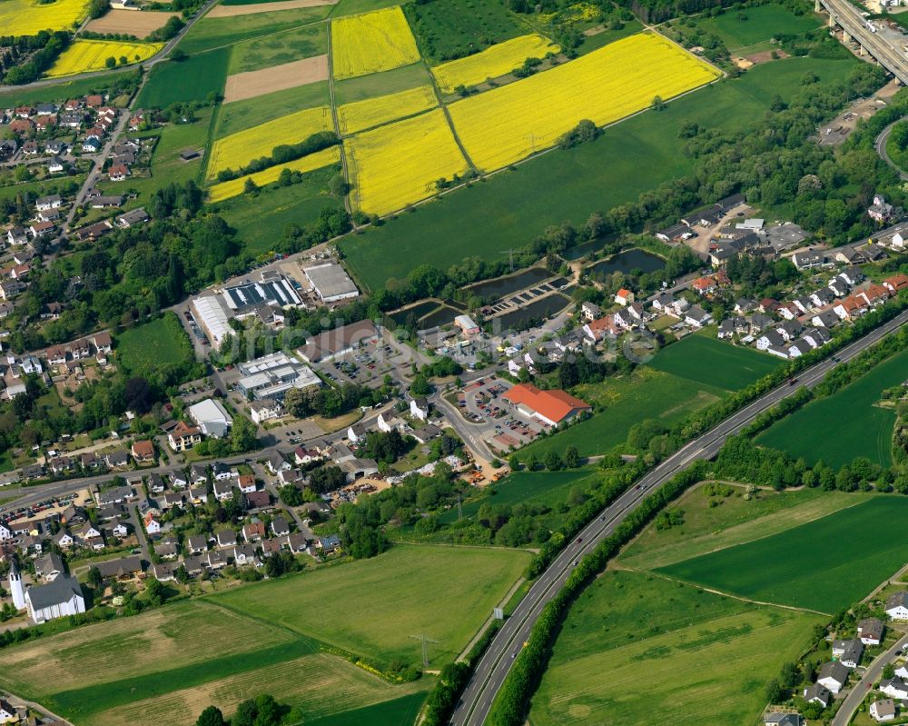 Luftaufnahme Neuwied - Stadtteilansicht von Niederbieber in Neuwied im Bundesland Rheinland-Pfalz