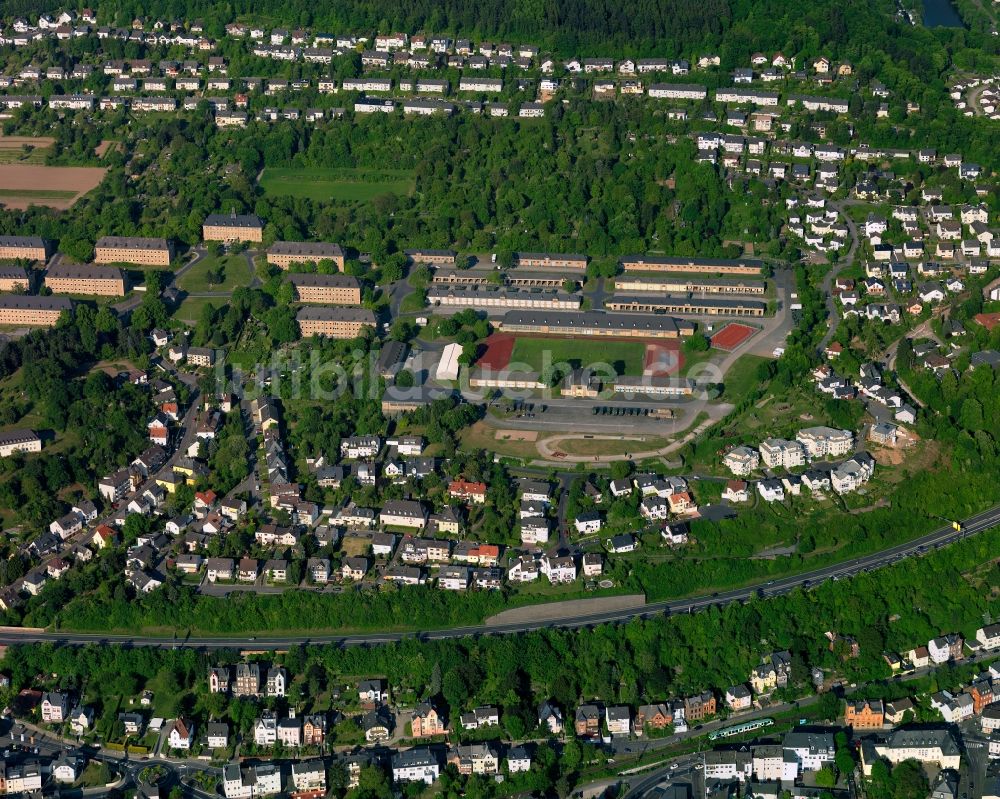 Luftbild Lahnstein - Stadtteilansicht von Niederlahnstein in Lahnstein im Bundesland Rheinland-Pfalz