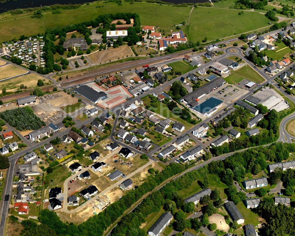 Luftaufnahme Ulmen - Stadtteilansicht des Nordens von Ulmen im Bundesland Rheinland-Pfalz