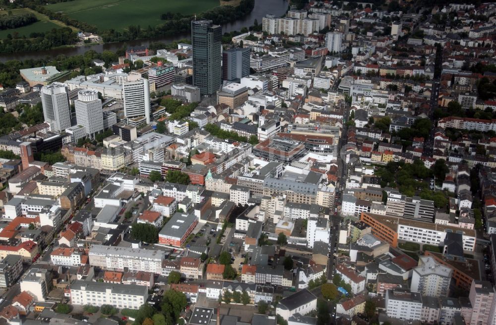 Luftbild Offenbach - Stadtteilansicht von Offenbach am Main im Bundesland Hessen