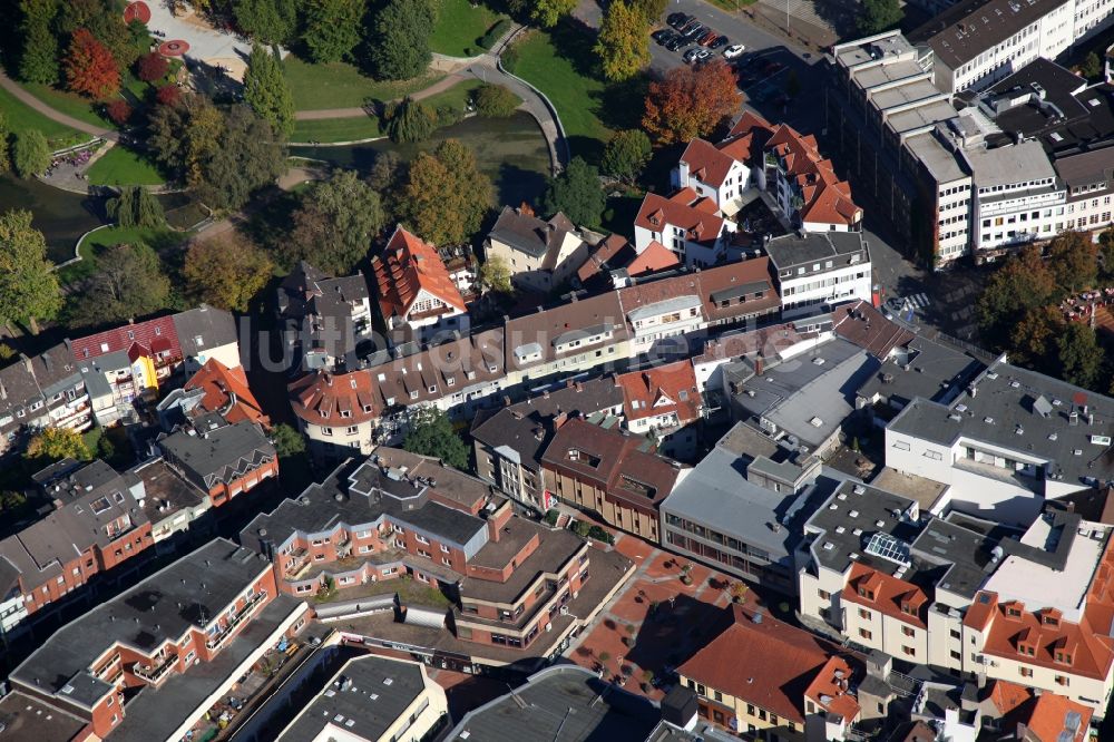 Luftbild Paderborn - Stadtteilansicht in Paderborn im Bundesland Nordrhein-Westfalen