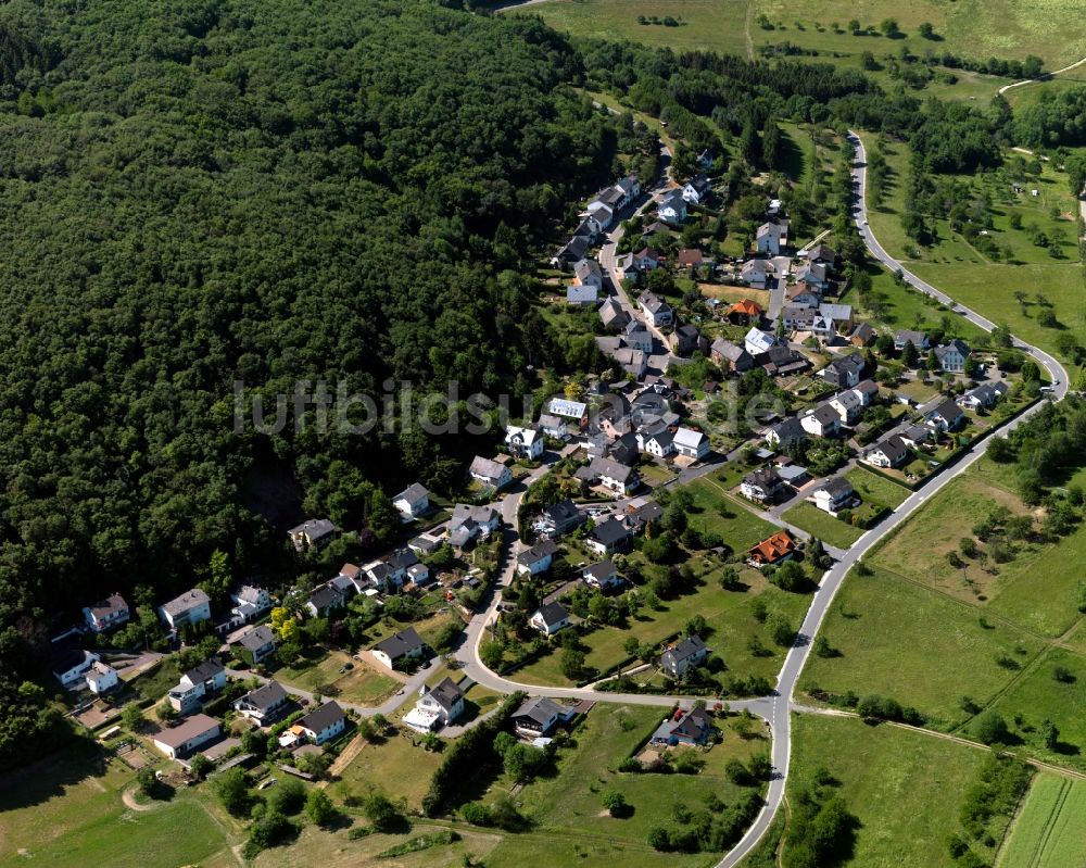 Luftaufnahme Boppard - Stadtteilansicht von Rheinbay in Boppard im Bundesland Rheinland-Pfalz