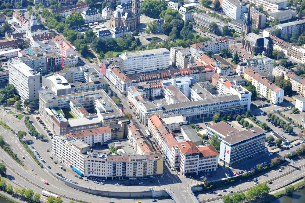 Saarbrücken von oben - Stadtteilansicht Saarbrücken