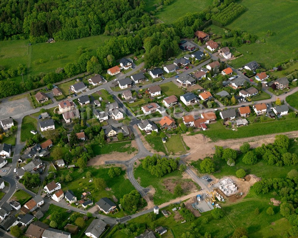 Luftbild Westerburg - Stadtteilansicht von Sainscheid in Westerburg im Bundesland Rheinland-Pfalz