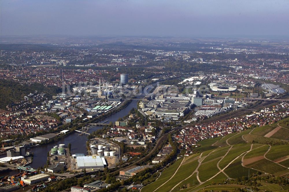 Stuttgart aus der Vogelperspektive: Stadtteilansicht von Stuttgart im Bundesland Baden-Württemberg