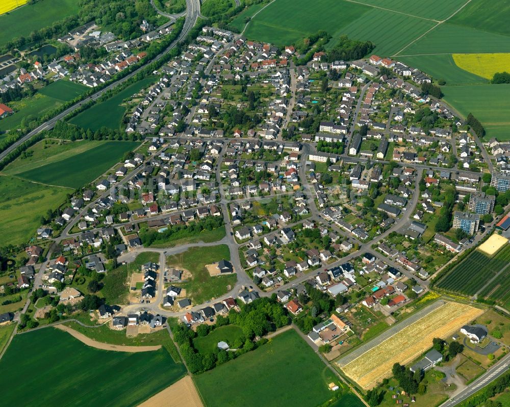 Luftbild Neuwied - Stadtteilansicht von Torney in Neuwied im Bundesland Rheinland-Pfalz