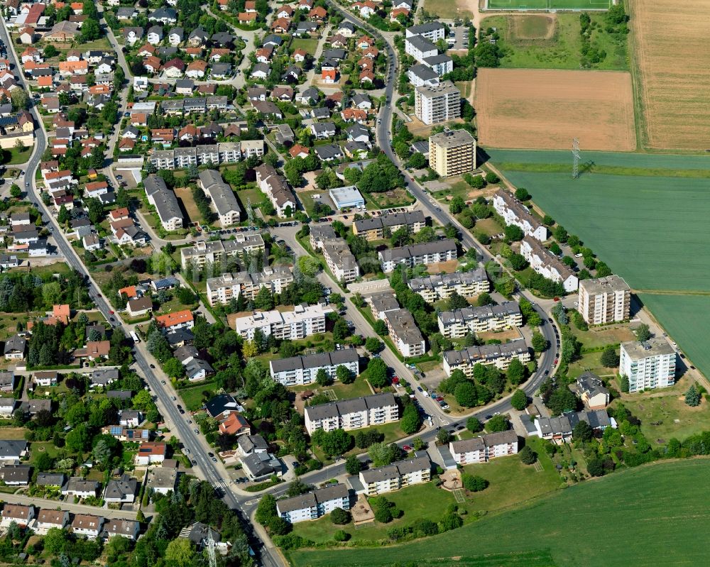 Luftaufnahme Bad Kreuznach Winzenheim - Stadtteilansicht von Winzenheim in Bad Kreuznach im Bundesland Rheinland-Pfalz