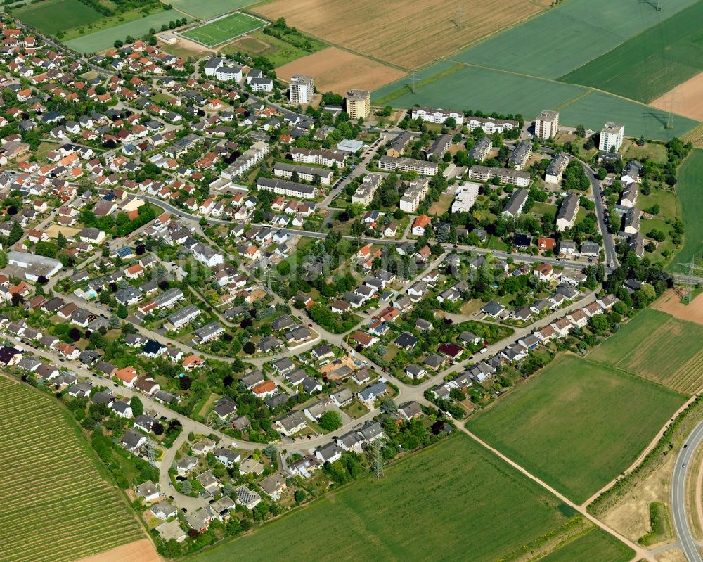 Bad Kreuznach Winzenheim von oben - Stadtteilansicht von Winzenheim in Bad Kreuznach im Bundesland Rheinland-Pfalz